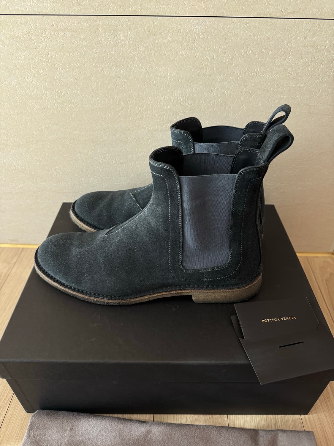 보테가 베네타 스웨이드 첼시 부츠 상품이미지2