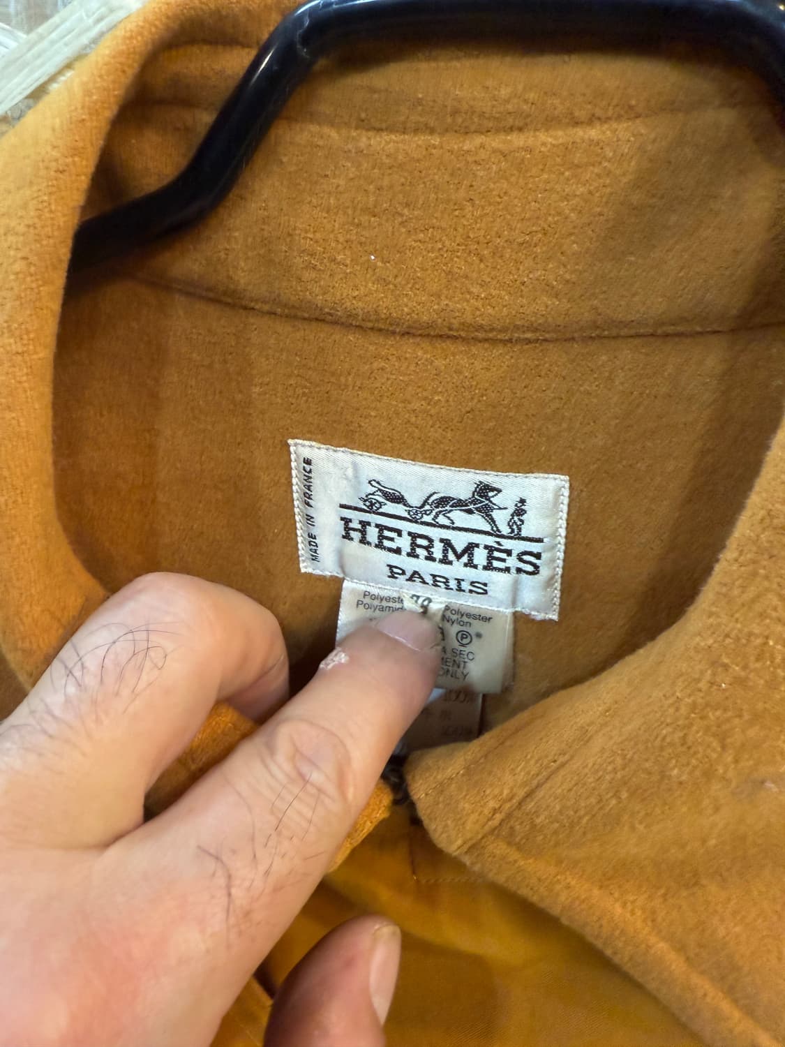 66 정품 에르메스 캐시 트랜치코트 팝니다 상품이미지2