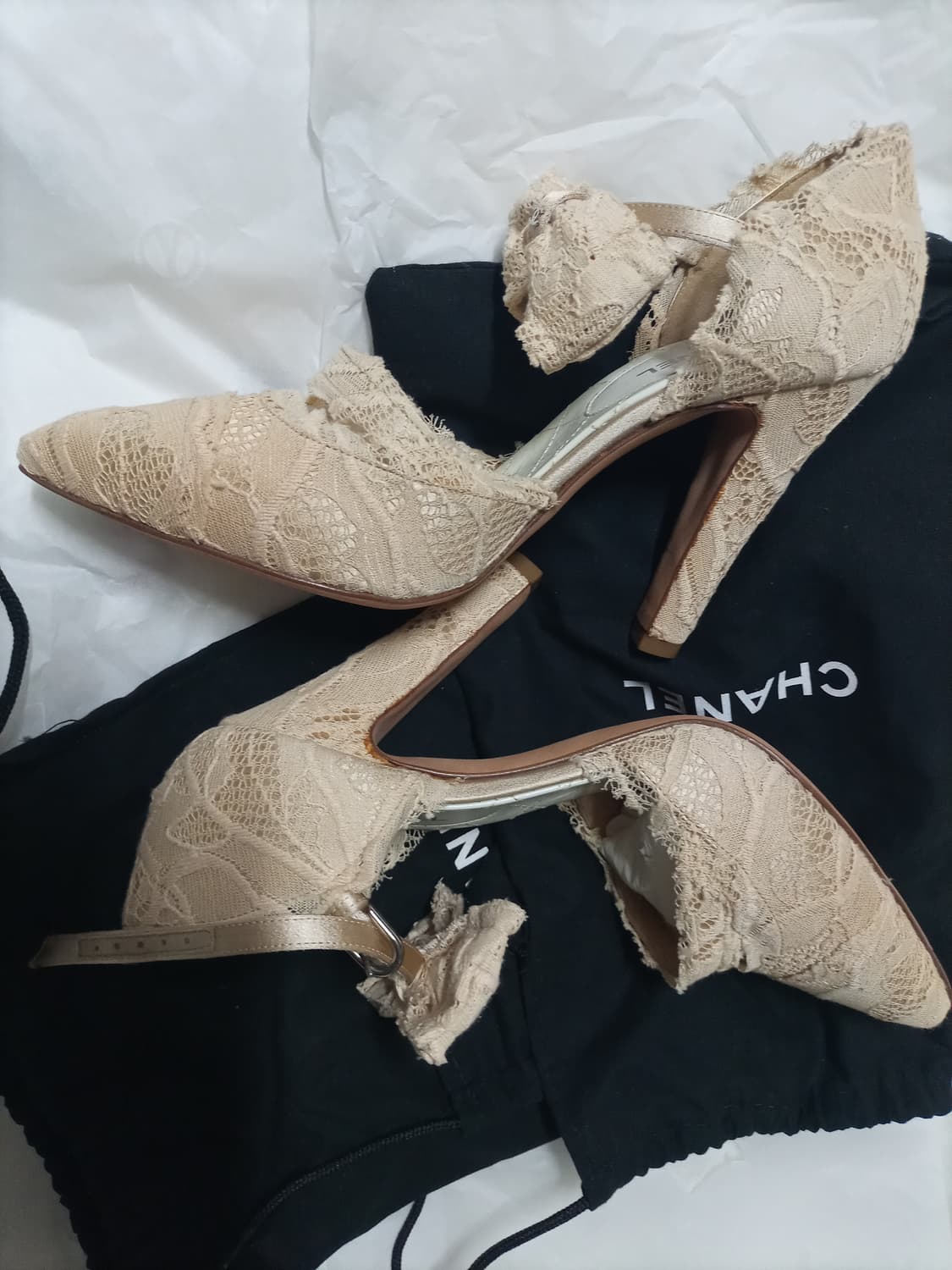 정품 샤넬 슈즈구두메리제인 37사이즈 상품이미지4