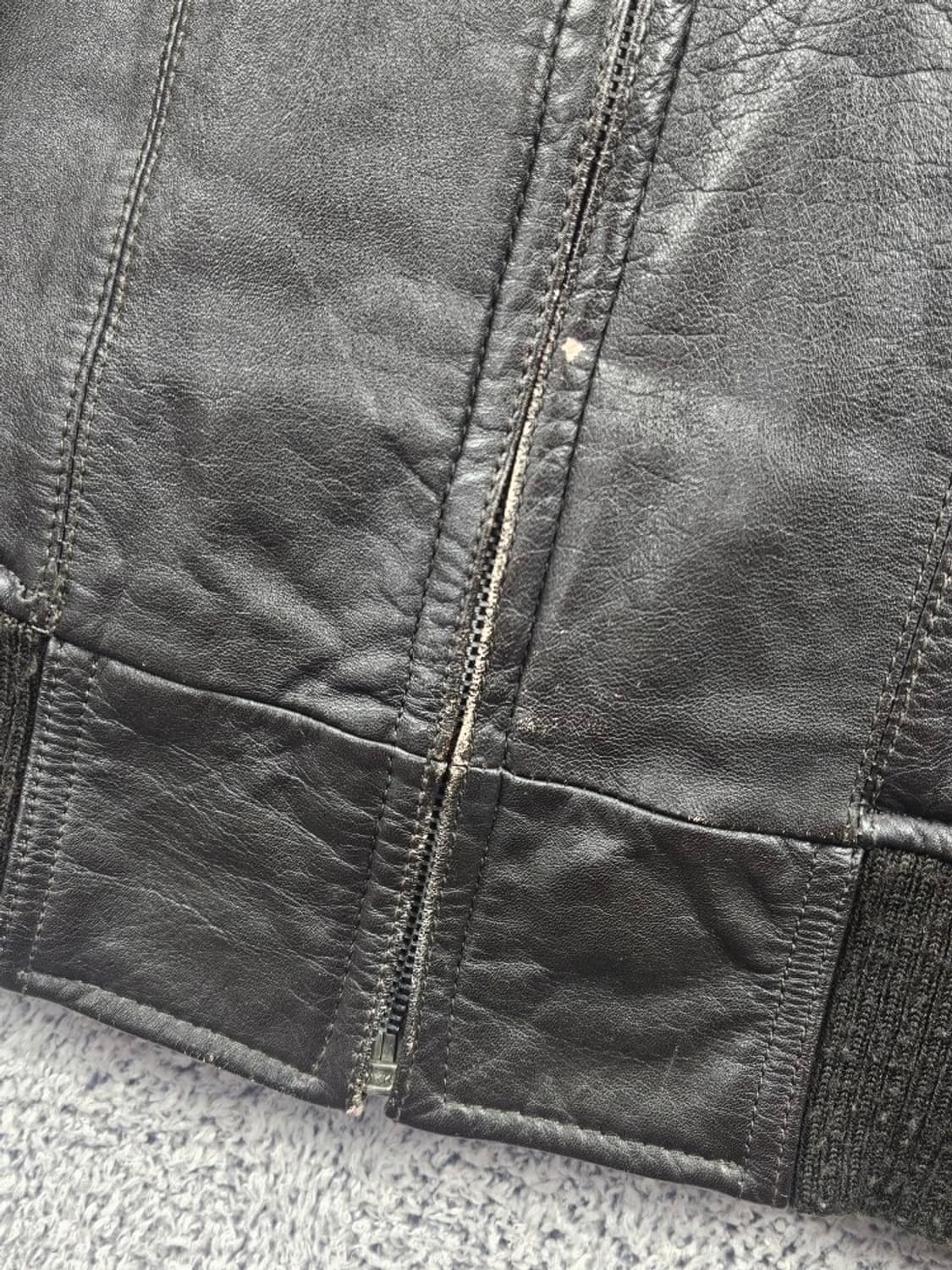 DERUXE 카우 레더 풀집 봄버 자켓 ( L ) / 11169 상품이미지5