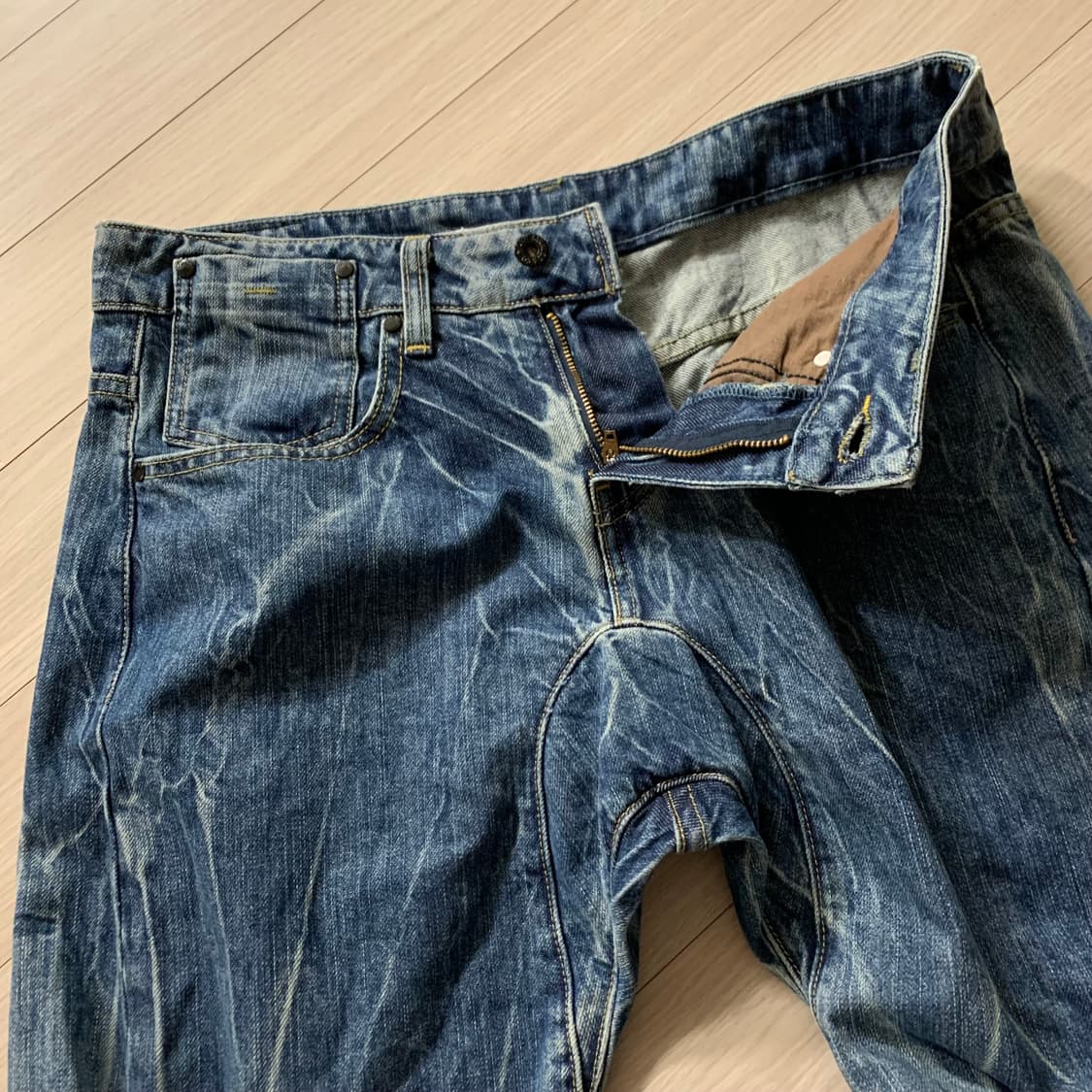 리바이스 블랙라벨 워싱진 32 상품이미지5