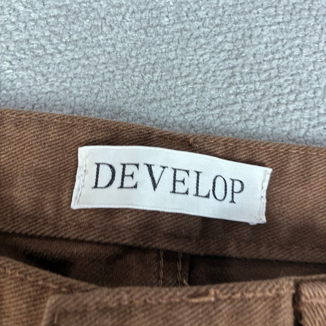 Develop Vintage 브라운 데님 m 상품이미지4