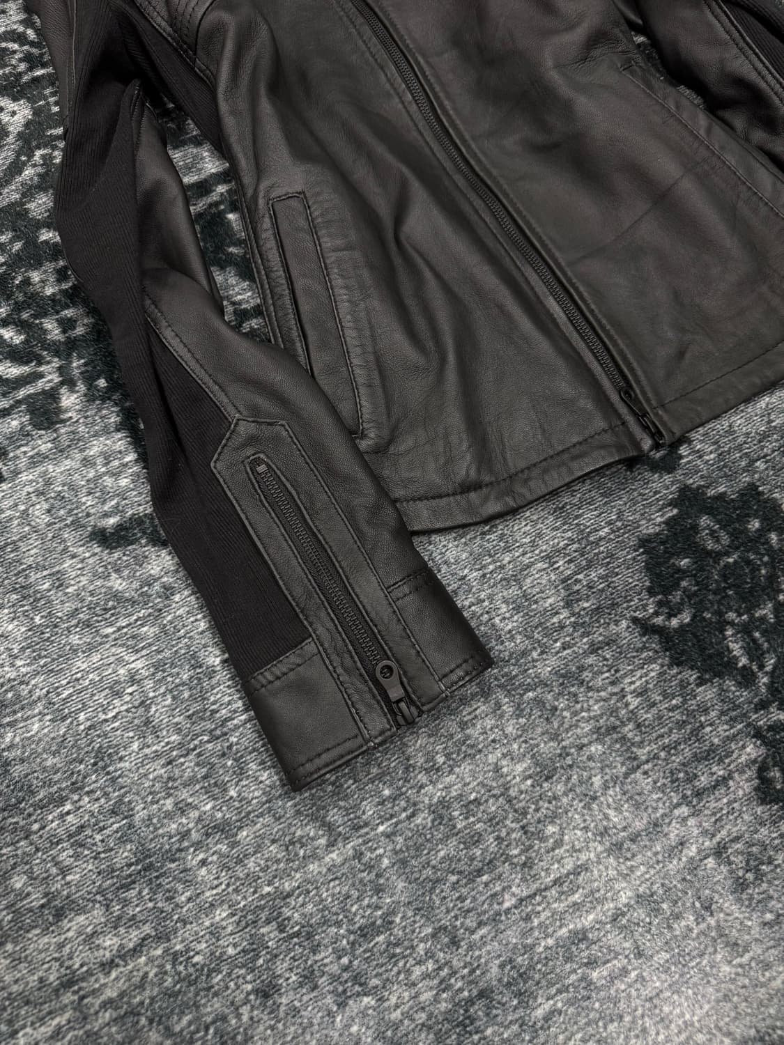 No id X Cambio type bono leather jacket 상품이미지4