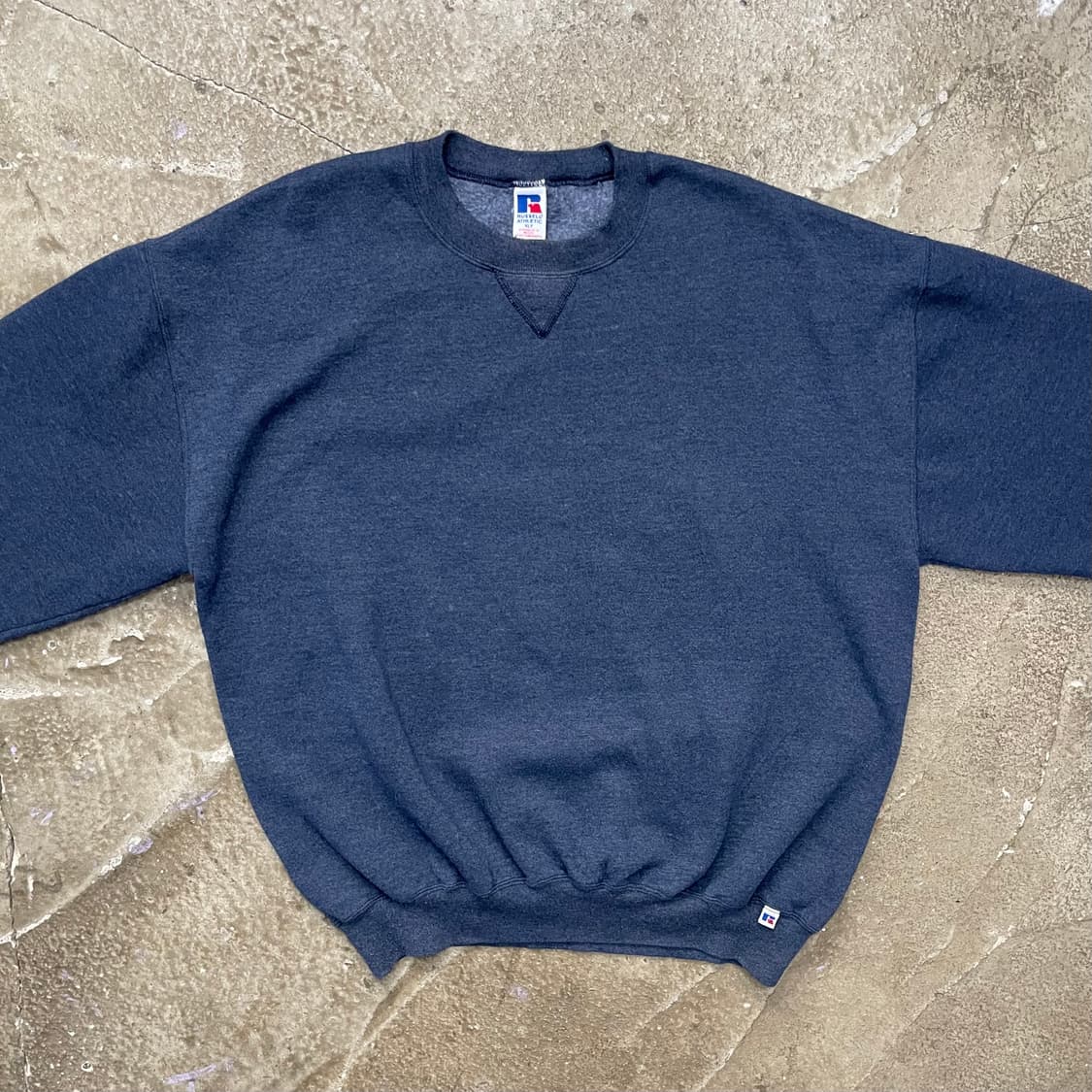 90‘s 러셀 플레인 스웻셔츠 XLT 상품이미지3