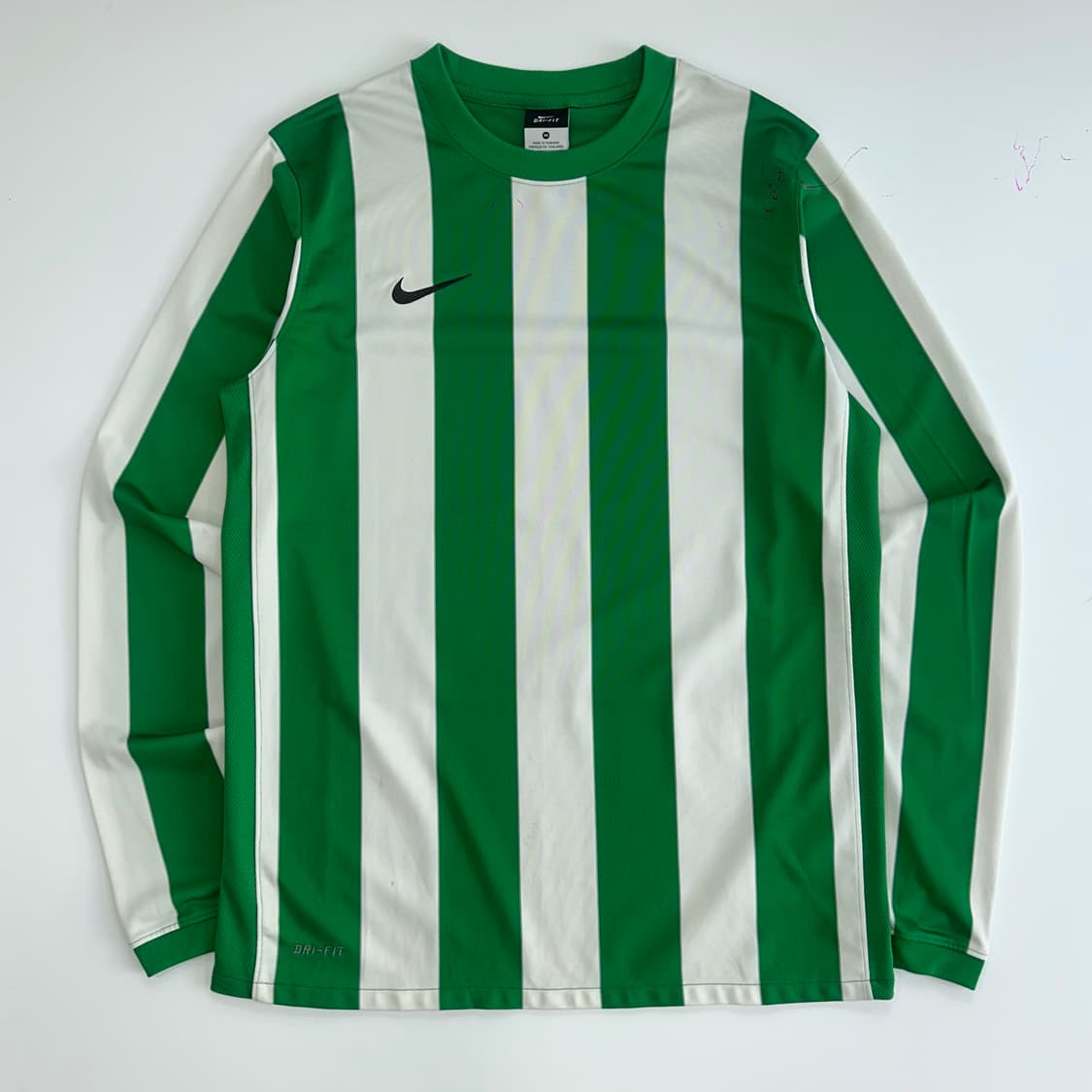 Nike 나이키 싸커 화이트그린 배색 스트라이프 싸커져지 상품이미지3