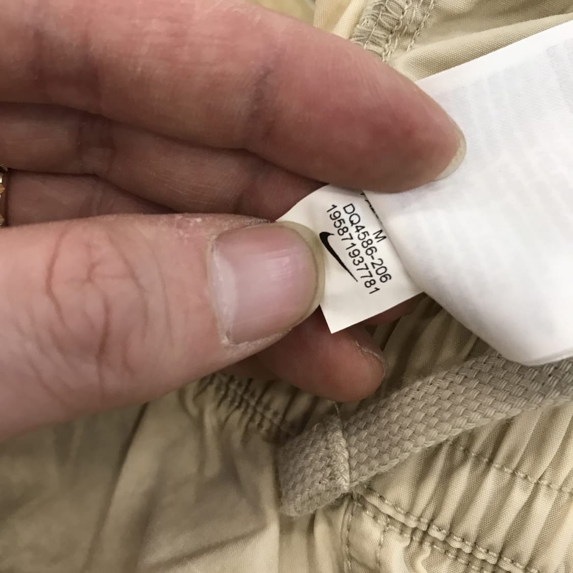 나이키 클럽 언라인드 우븐조거팬츠 [M] 상품이미지6