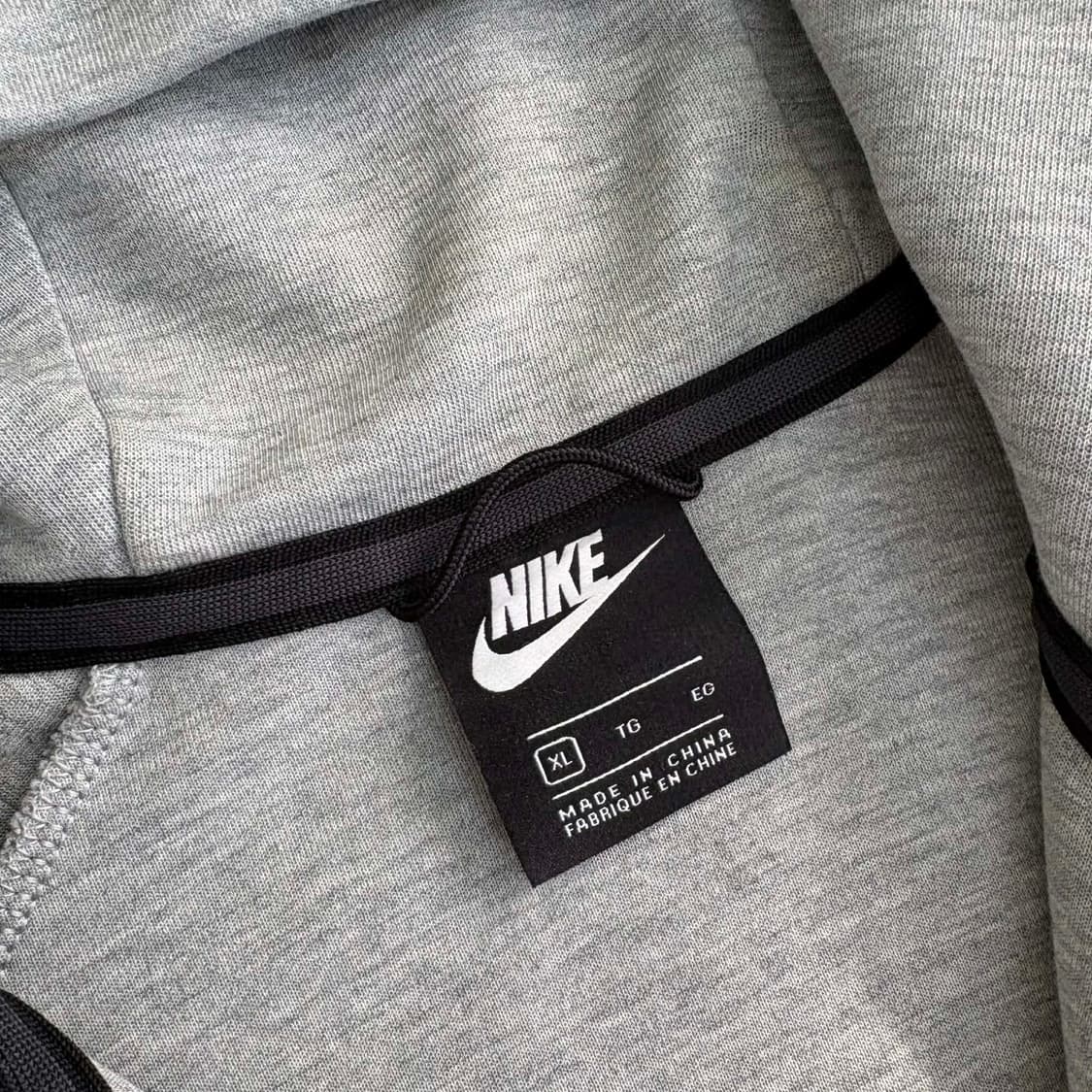 나이키 준신형 그레이 맨즈라인 테크팩 후드집업(XL) 상품이미지4