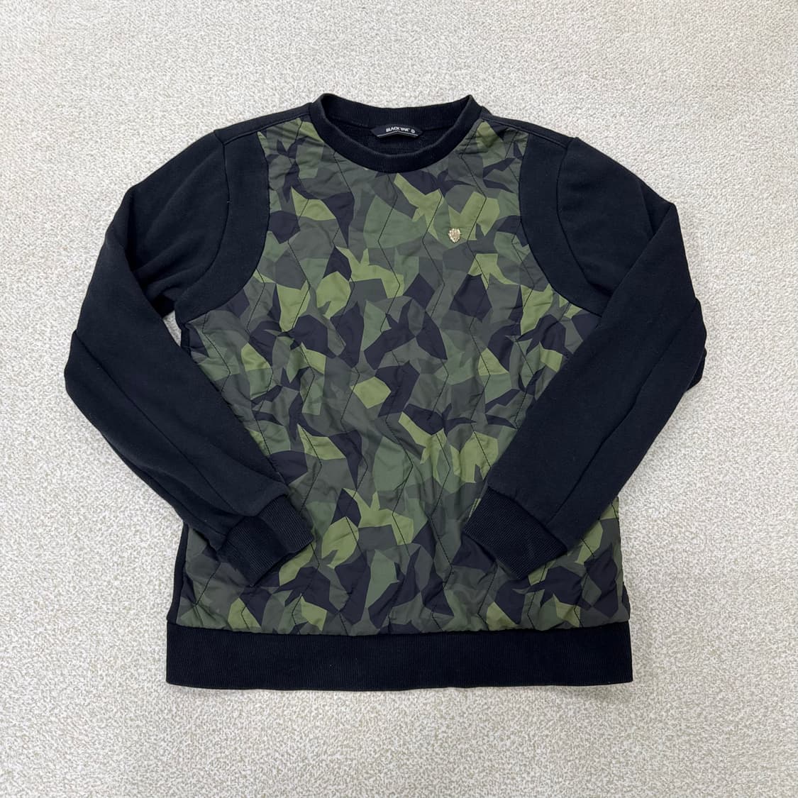 90 블랙야크 여성 카모 맨투맨 0130T1 상품이미지1