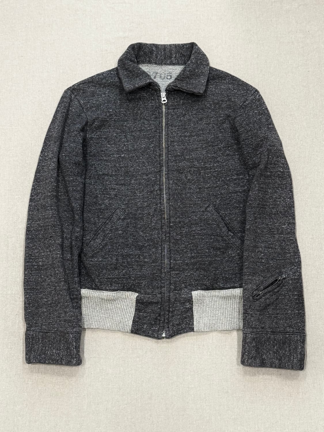 캐피탈 스웻 집업 자켓 상품이미지1