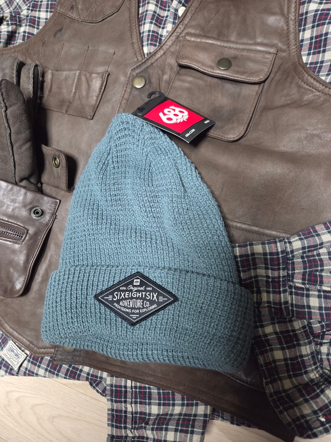 (새상품)686 식스에잇식스 비니 모자 상품이미지3