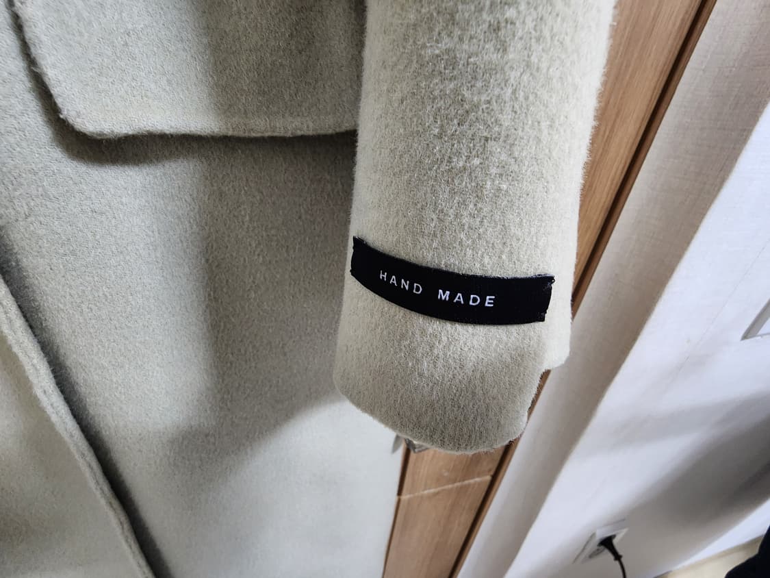 (F)여성 라이크먼트 핸드메이드 울 코트  상품이미지4