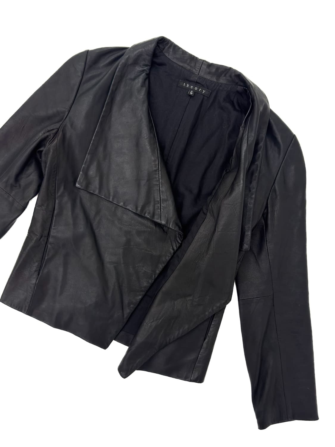 Theory Drape Leather Jacket/ P 상품이미지5