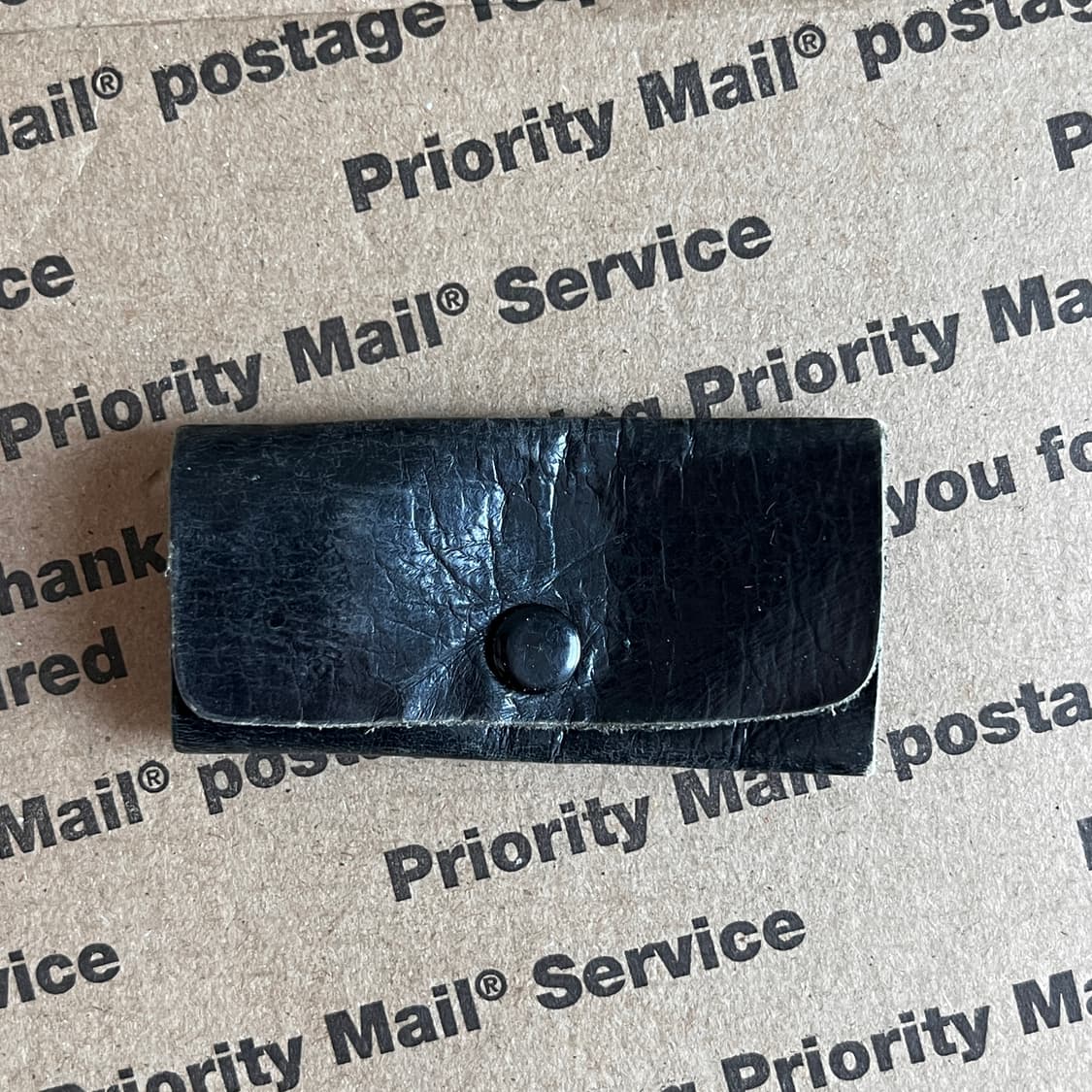 90s vtg Leather Key Holder 상품이미지1