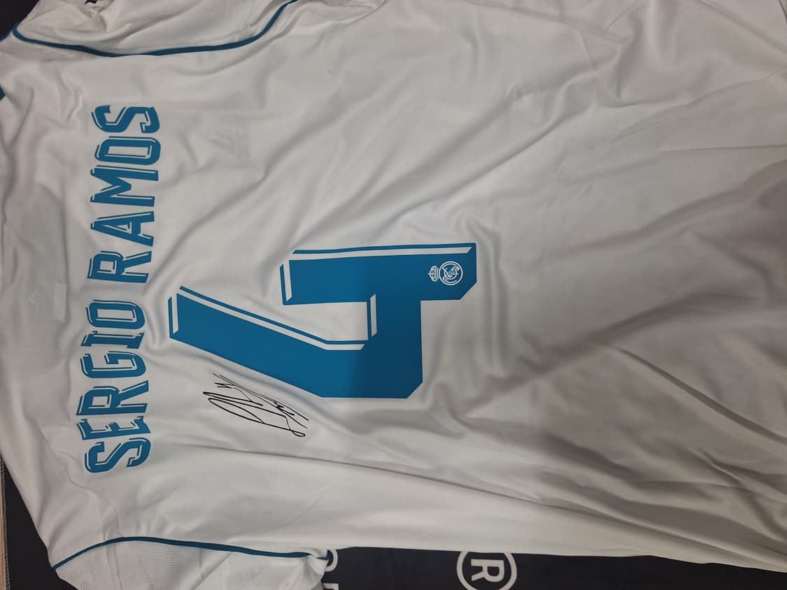 레알마딀드 세르히오라모스 마킹 주문제작 축구유니품 반팔 상품이미지1