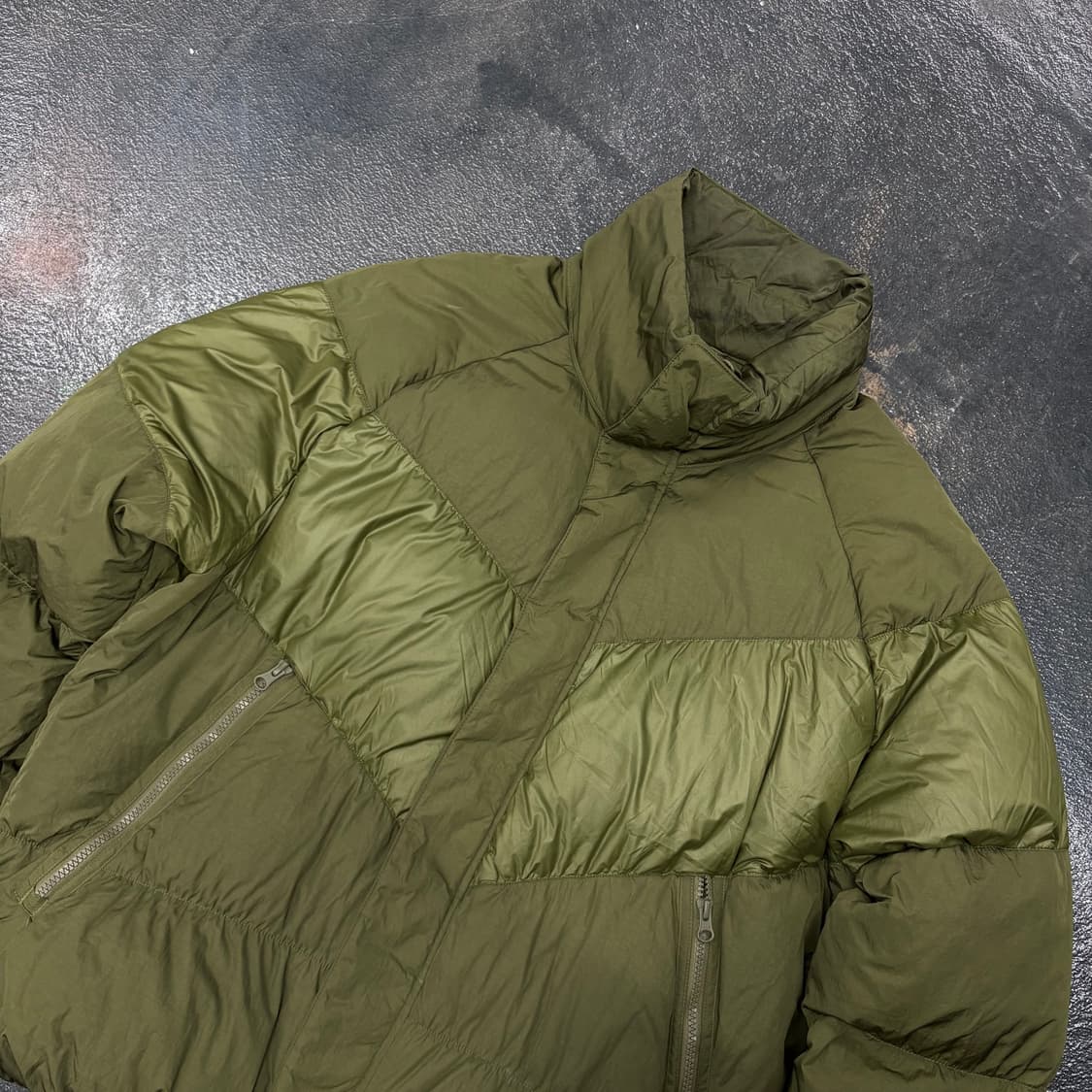 (100)나이키nsw다운패딩카키 상품이미지3