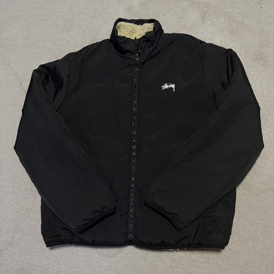 스투시 8볼 리버시블 쉐르파 플리스 자켓 상품이미지3