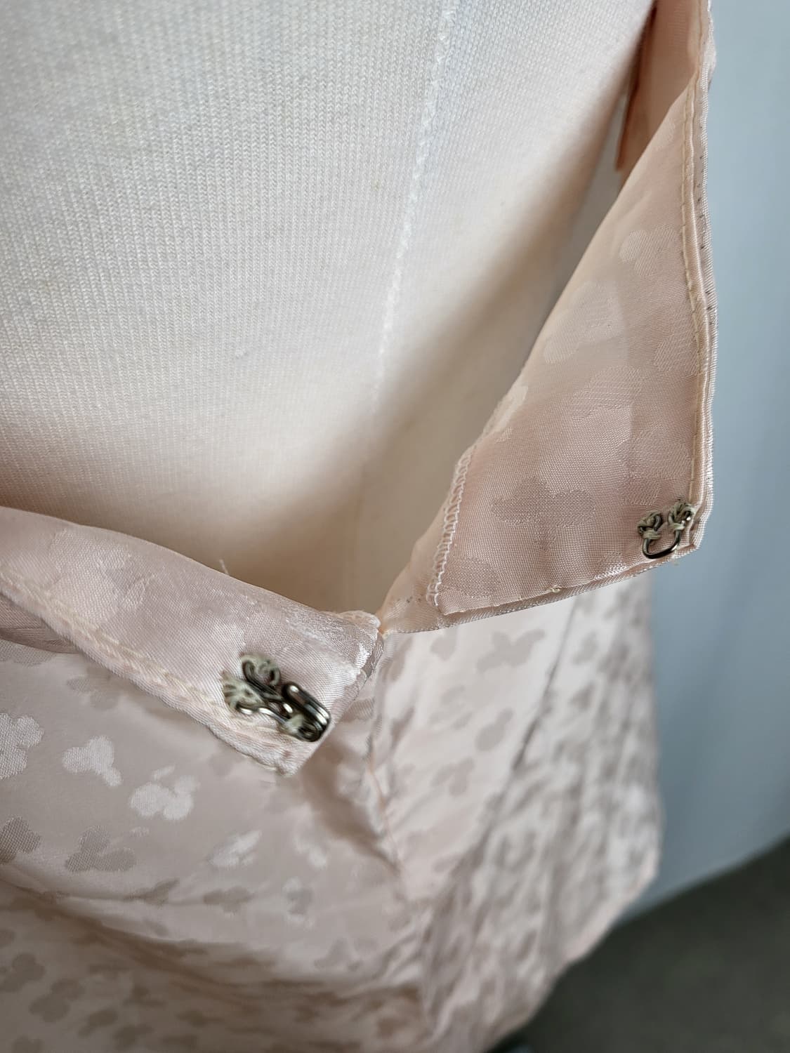 빈티지 로즈핑크 숏 슬립 이너 나시 상품이미지4