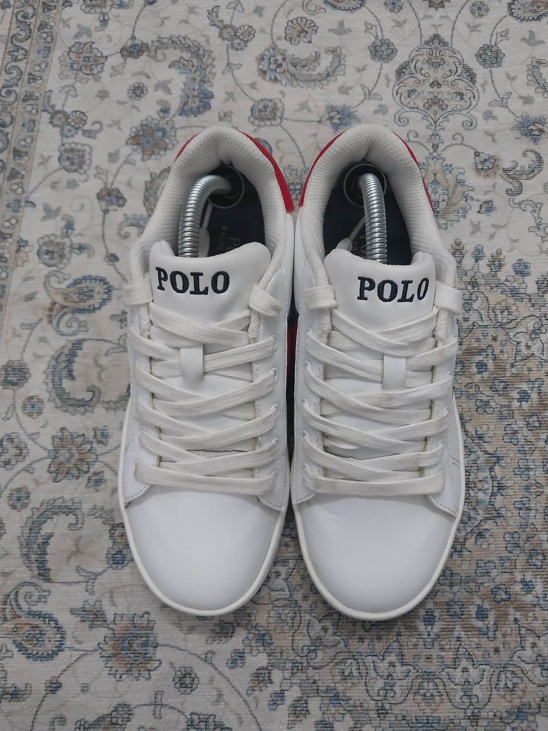 POLO 폴로 화이트 스니커즈 UK3 (230-235mm) 상품이미지2