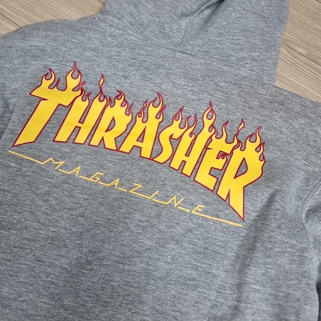 디키즈x트레셔 콜라보 후드티 그레이(100-105) 상품이미지7