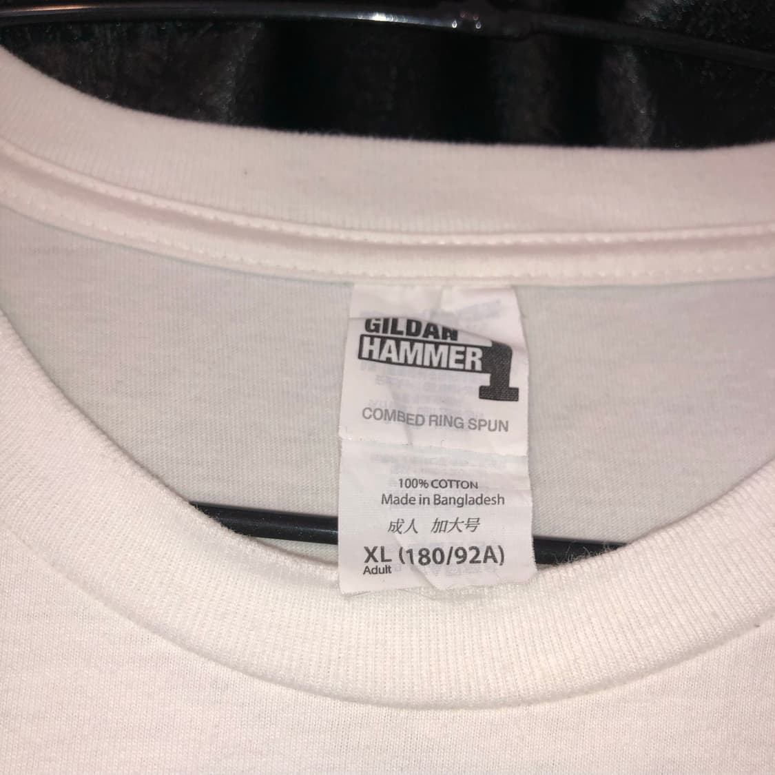 Vintage 💿 GILDAN LANY white   상품이미지4