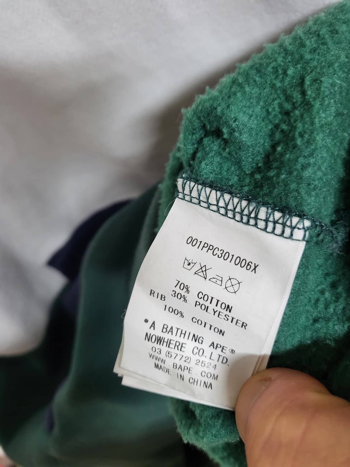 베이프 후드티 정품 L사이즈 상품이미지8