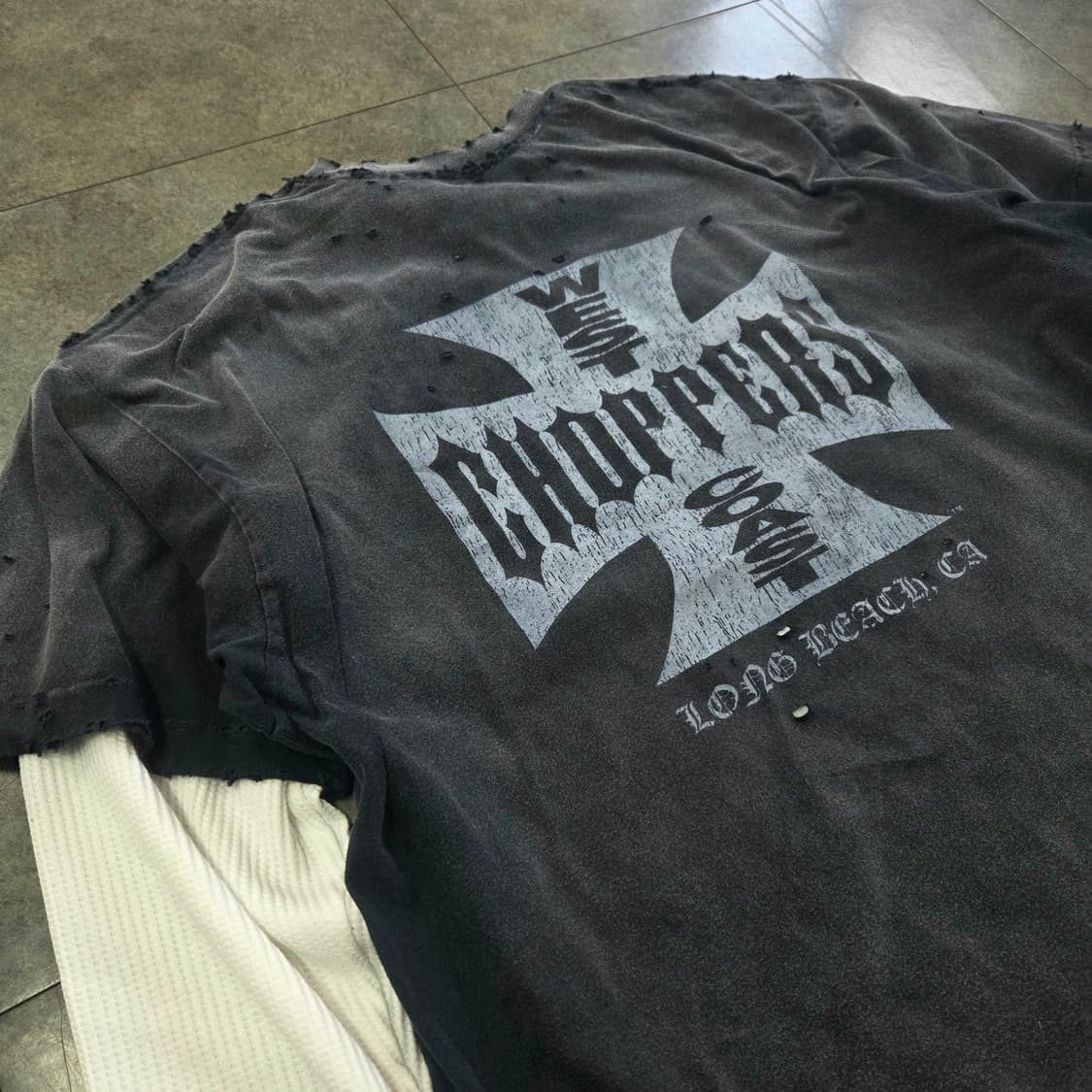 빈티지 긴팔 레이어드 티셔츠 상품이미지7