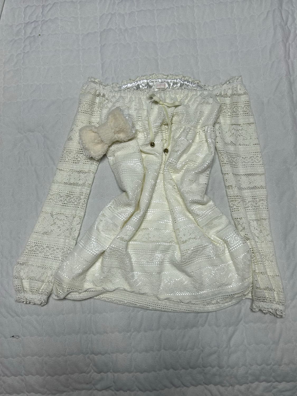 리즈리사 오프숄더 원피스 라떼갸루 히메갸루 큐롯 고전 판초 상품이미지2