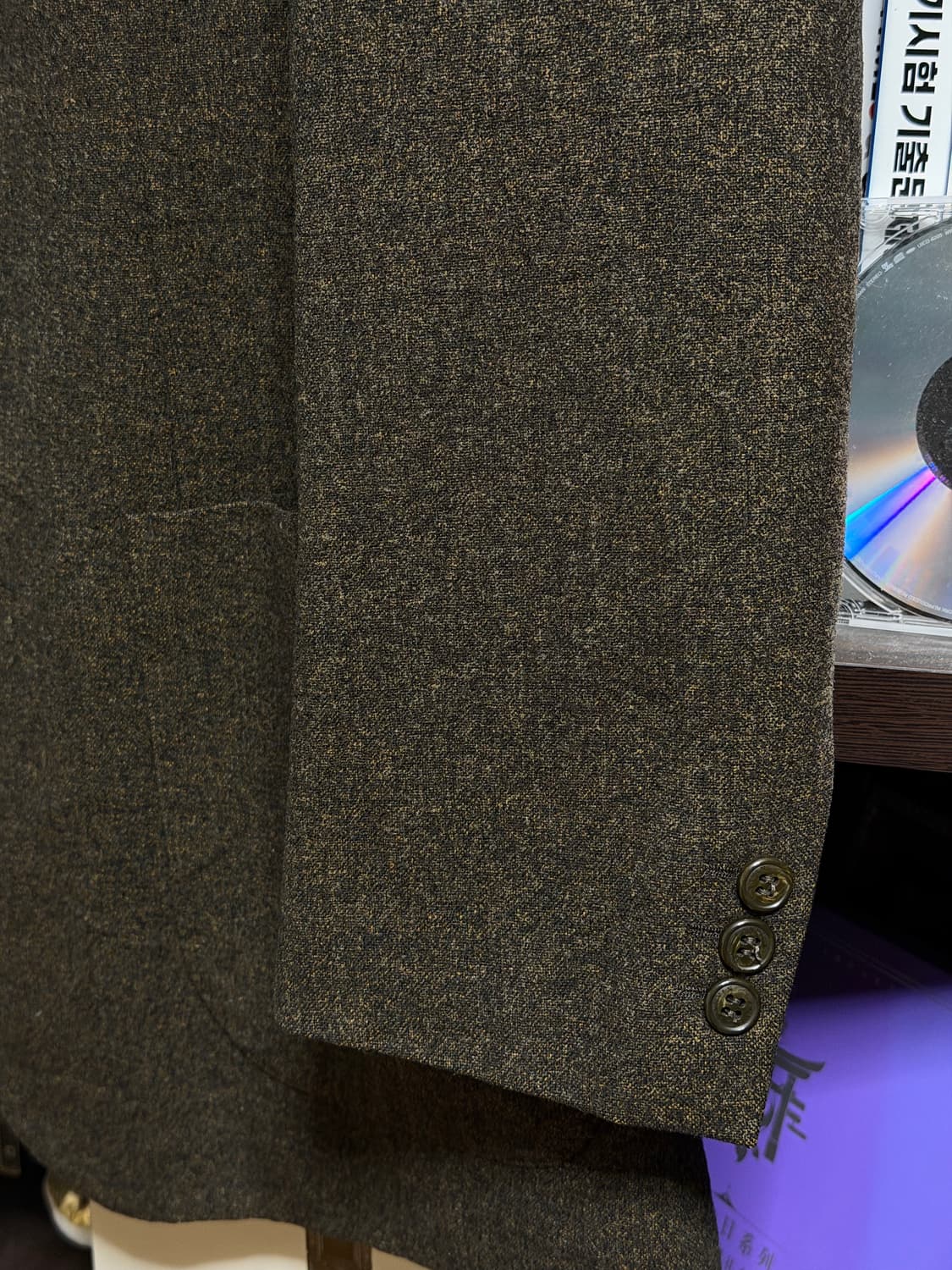 LANVIN 랑방 올리브 울 블레이저 상품이미지5