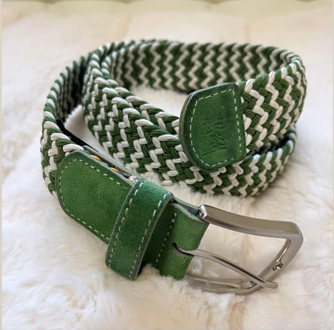 10s 스투시 브레이디드 엘라스틱 벨트 상품이미지1