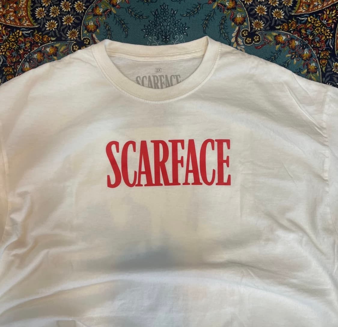 스카페이스 빈티지 남성 반팔 셔츠 상품이미지1