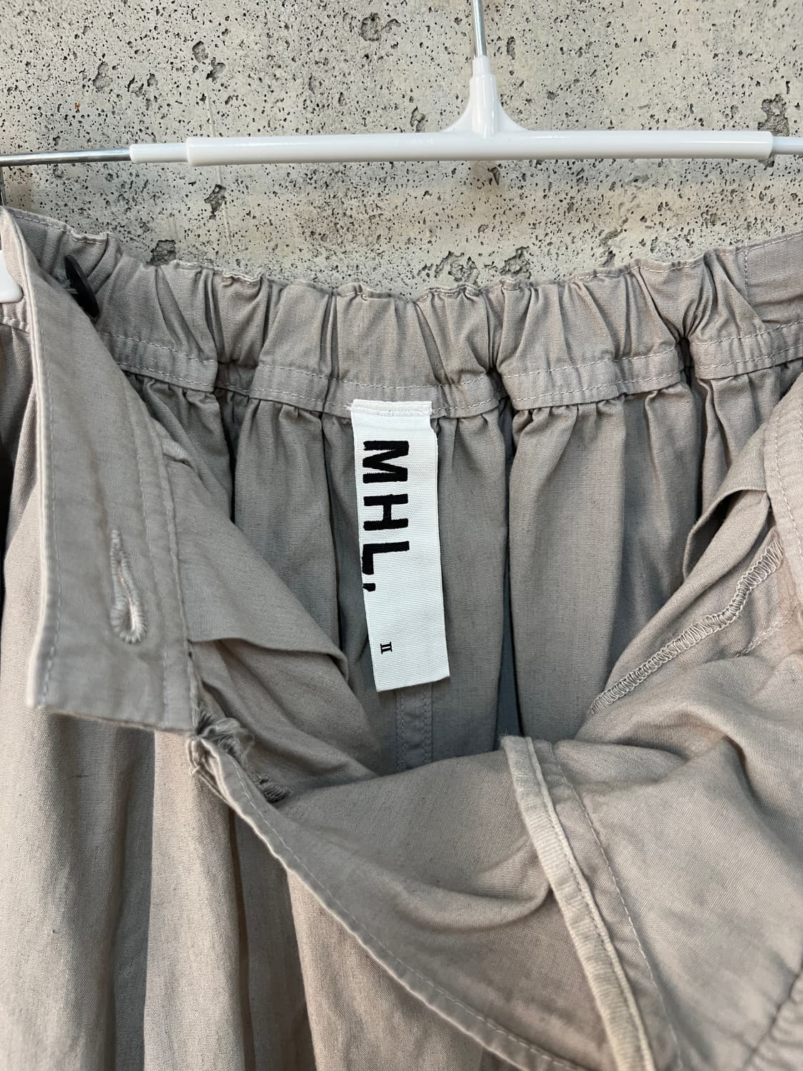 Mhl마가렛호웰 코튼 스커트 상품이미지1