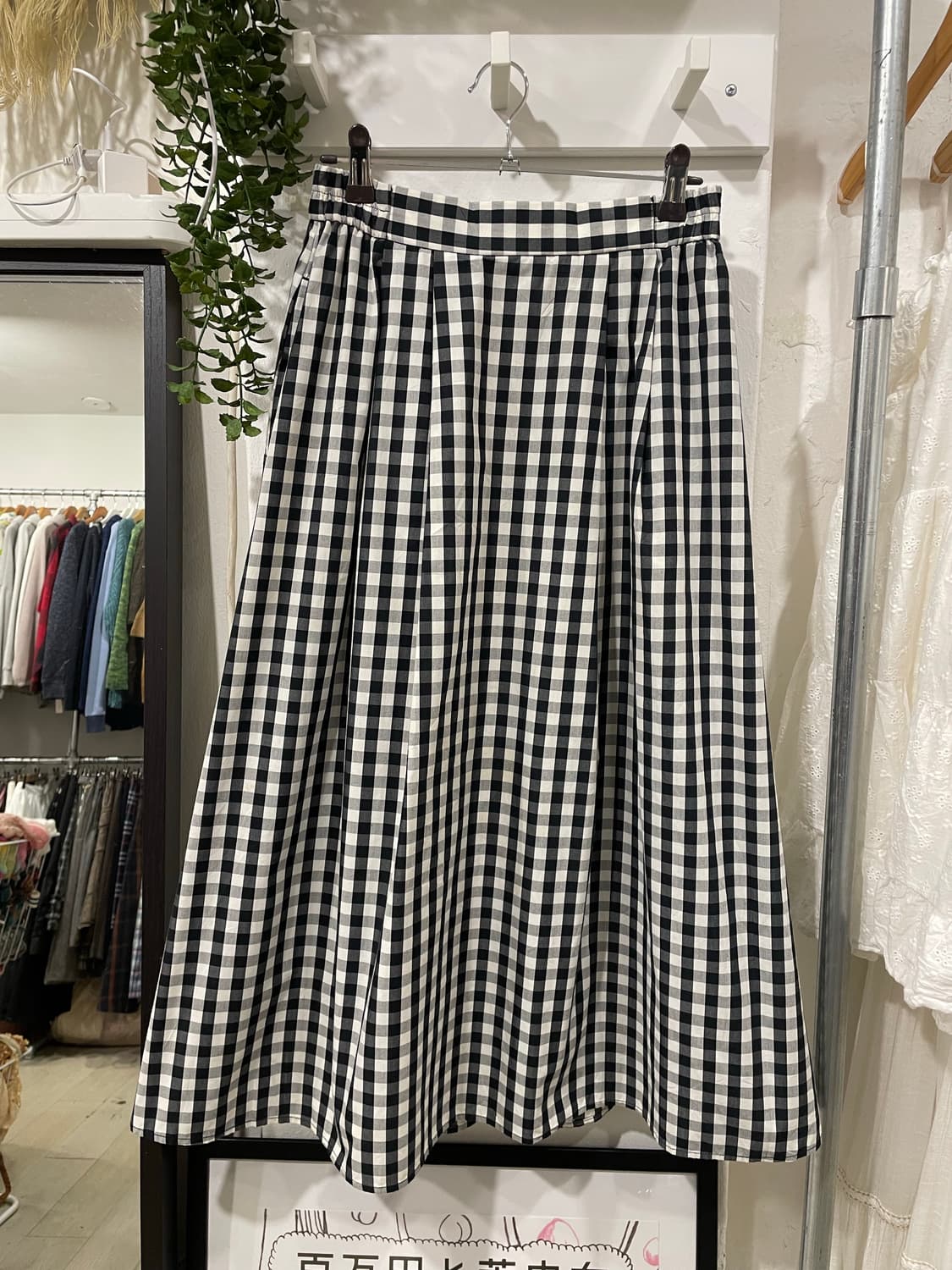 Gingham check skirt 상품이미지8