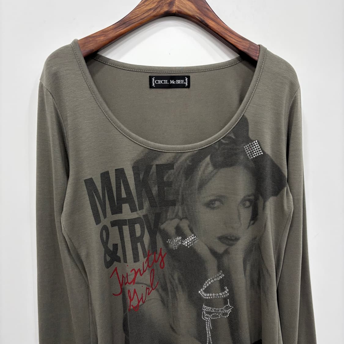  Cecil McBee y2k갸루풍 롱슬리브 상품이미지4