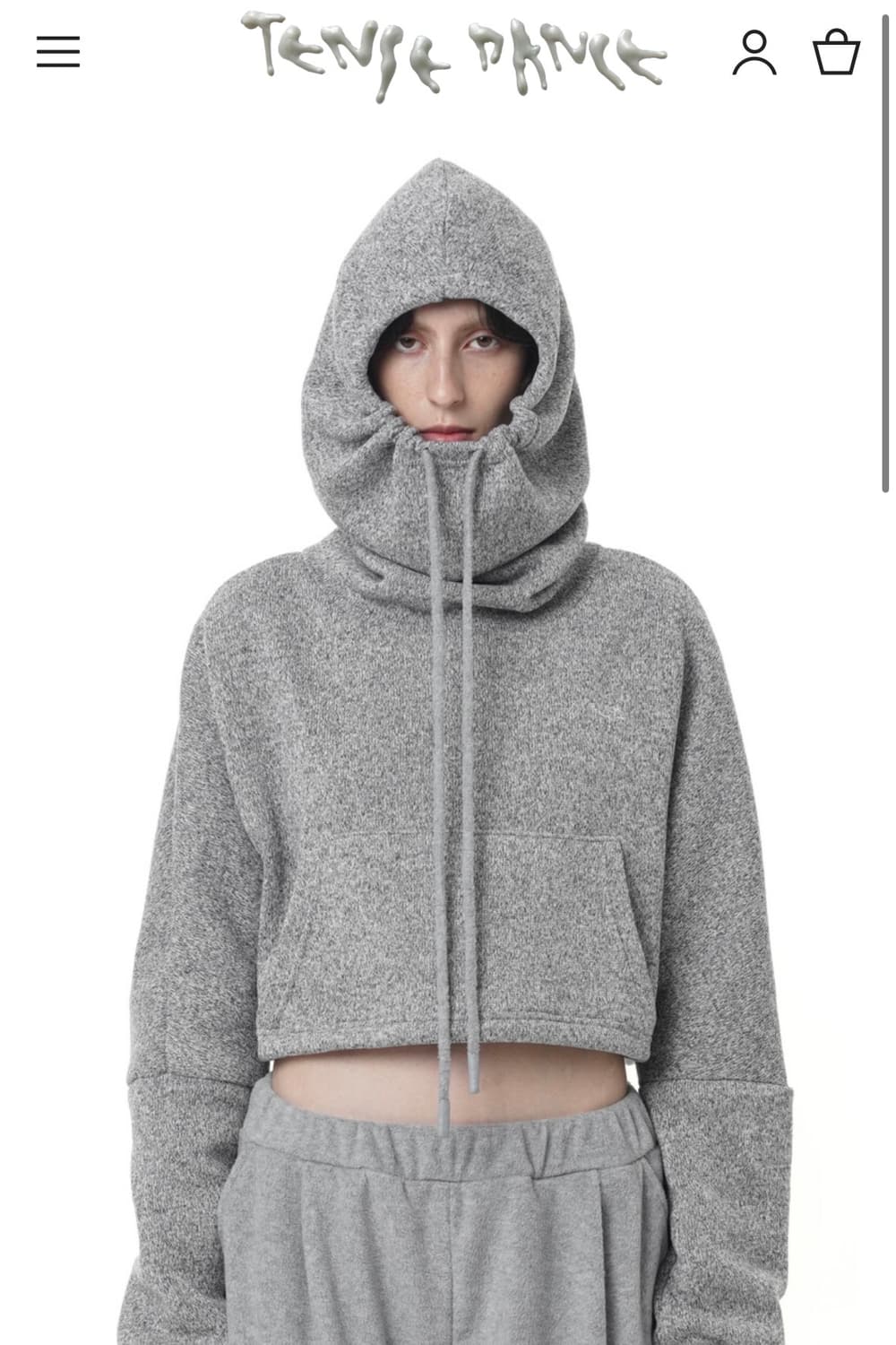 텐스댄스 Alien hoodie_grey 상품이미지1