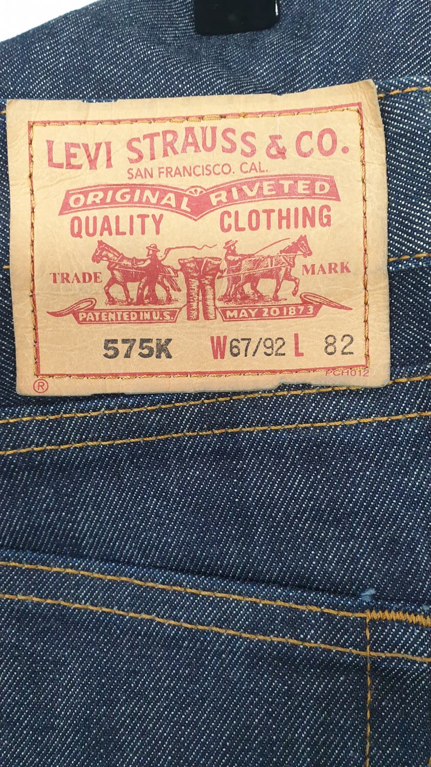 리바이스 575K 와이드 데님 W67 L92 상품이미지3