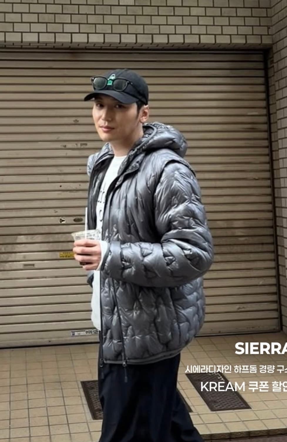 시에라디자인 하프돔 경량패딩 L사이즈 새상품 상품이미지3