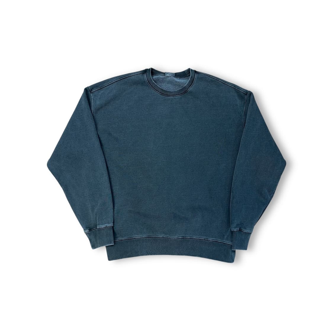 소버먼트 피그먼트 맨투맨(차콜) 상품이미지1