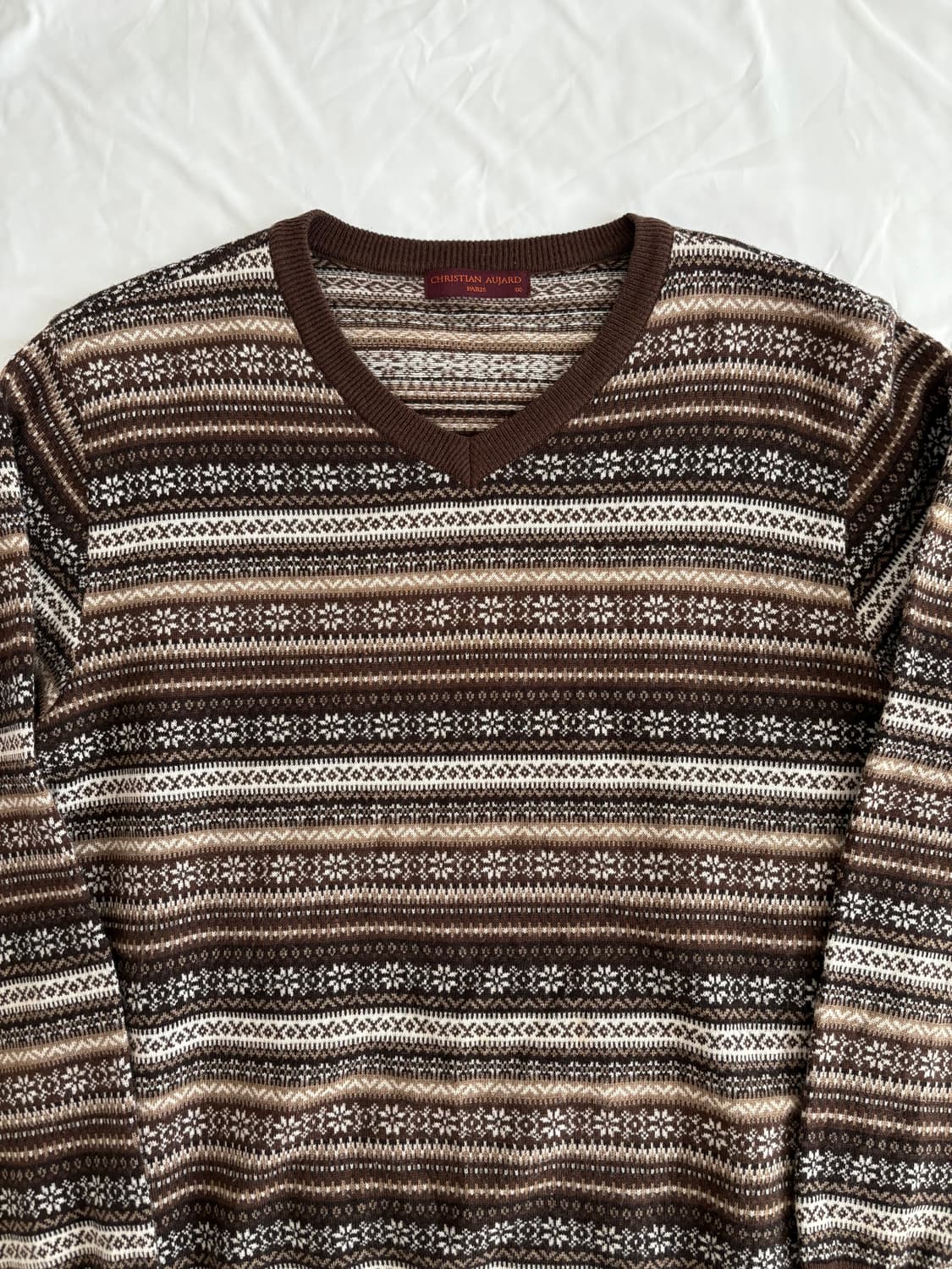 nordic pattern knit 노르딕 패턴 니트 상품이미지3