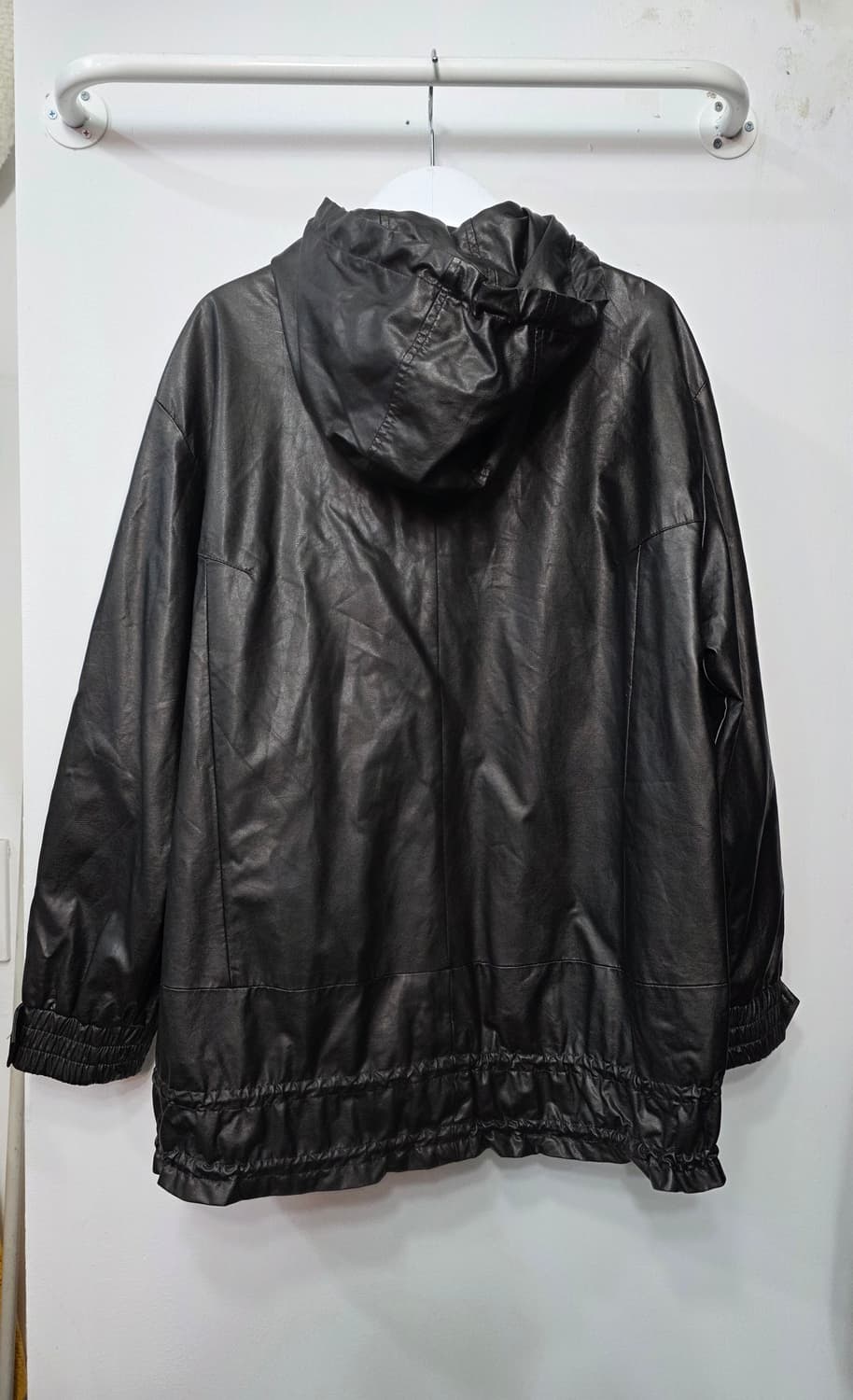 라우렐 여성 레더 후드 자켓 상품이미지2