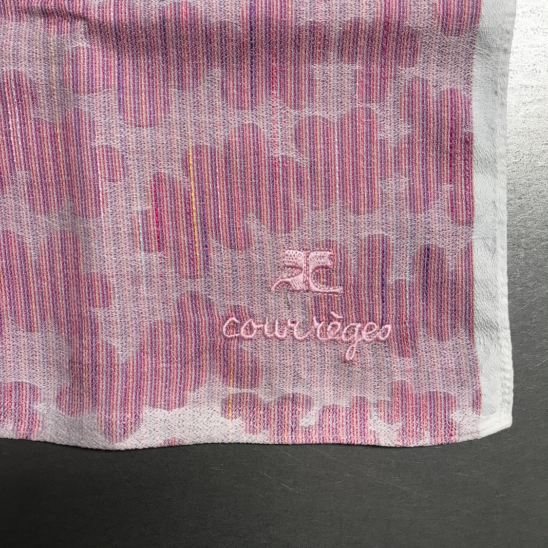 꾸레쥬 핑크 손수건 상품이미지3