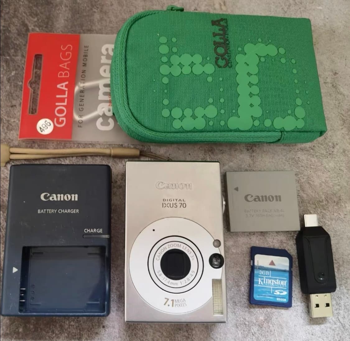 A급)캐논 익서스 70 CANON IXUS 70 빈티지 디지털카메라 디카 상품이미지7