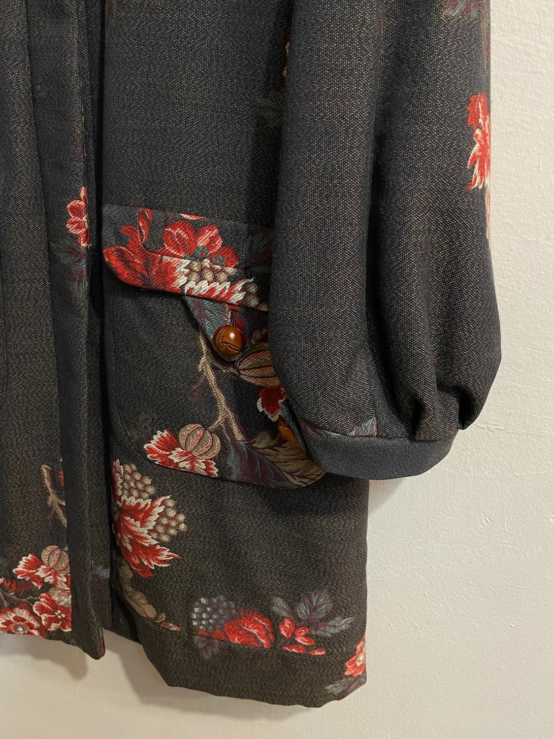 겐조 플라워 패턴 싱글 코트 상품이미지5