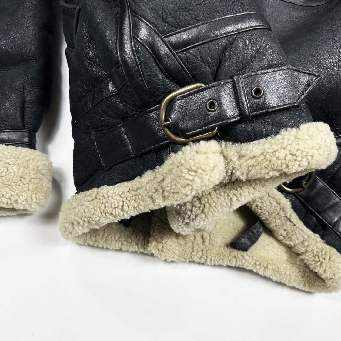 오리지널 미군 TYPE B-3 양가죽 무스탕 2XL 상품이미지8