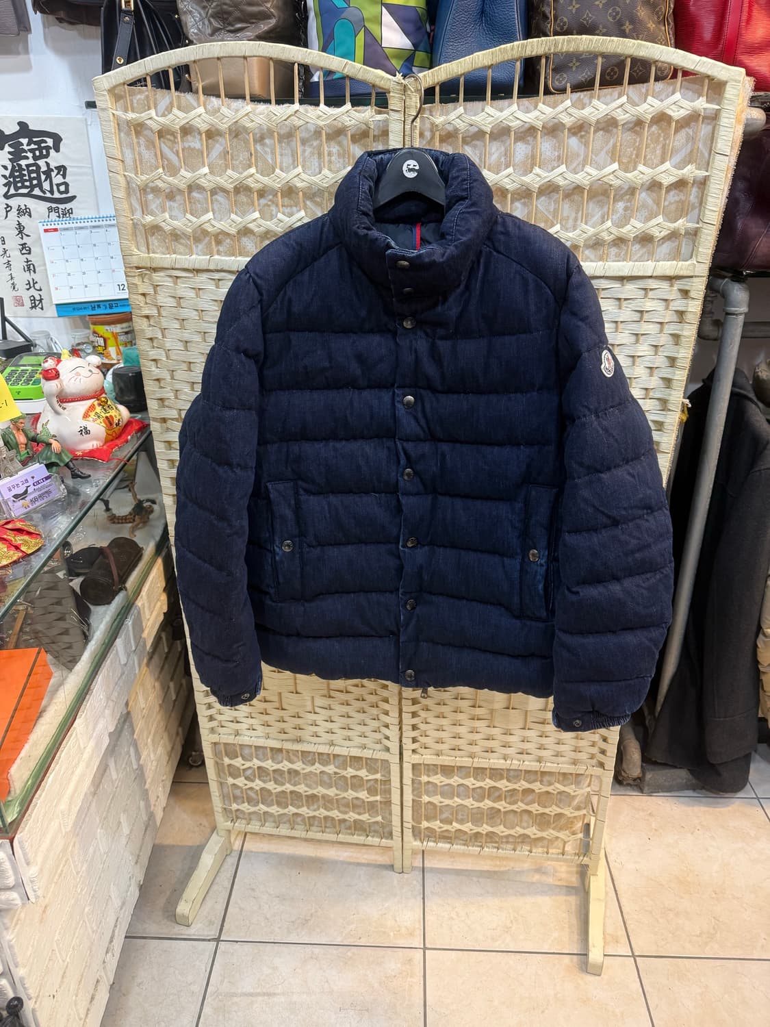 4/100 정품 몽클레어 BREVAL 데님패딩 팝니다 상품이미지1