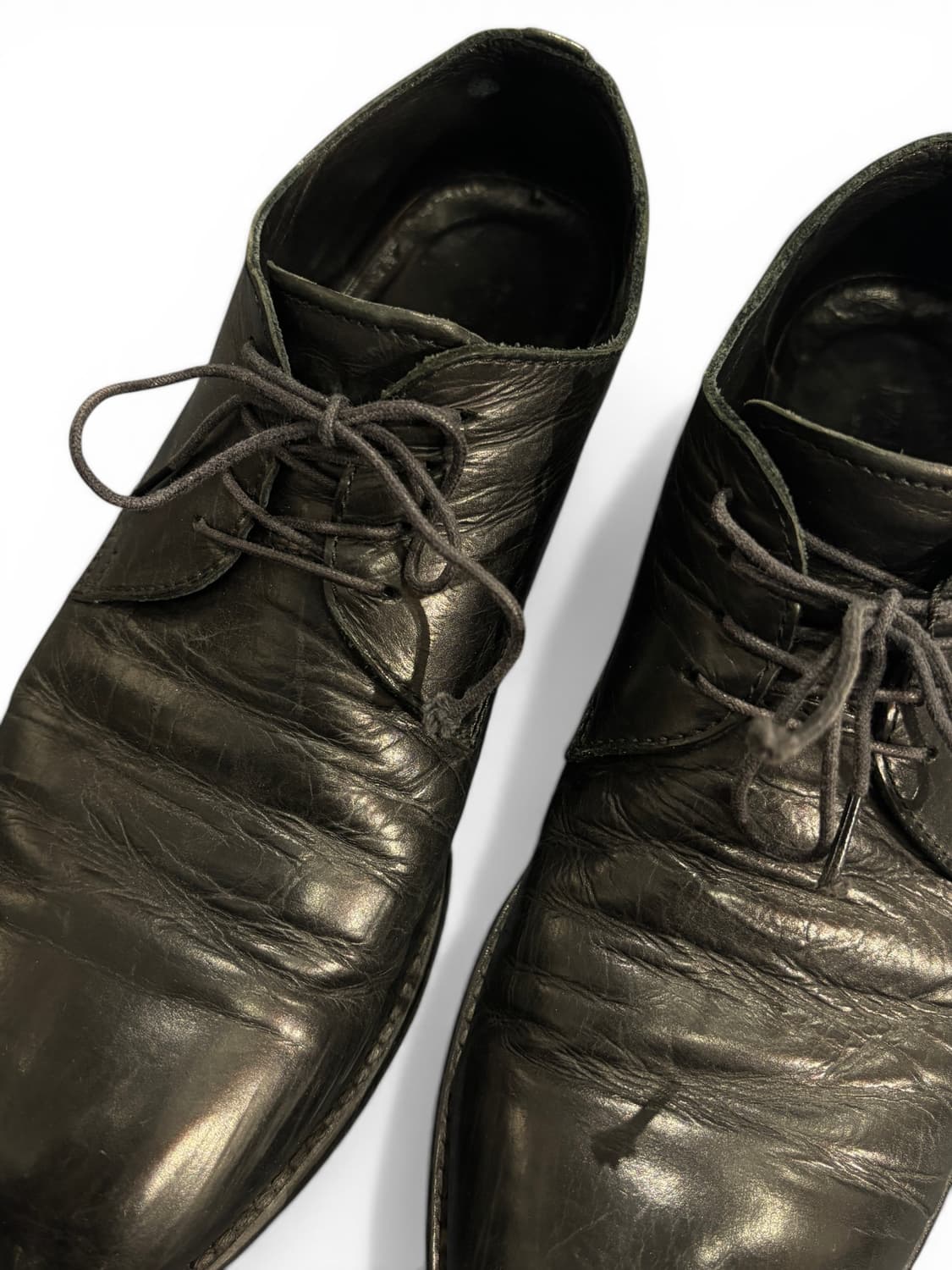 PADRONE Black Derby Shoes Size 42 상품이미지3