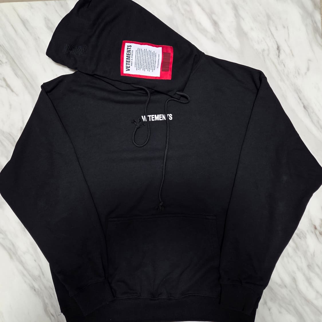 베트멍 로고패치 후드티  상품이미지1