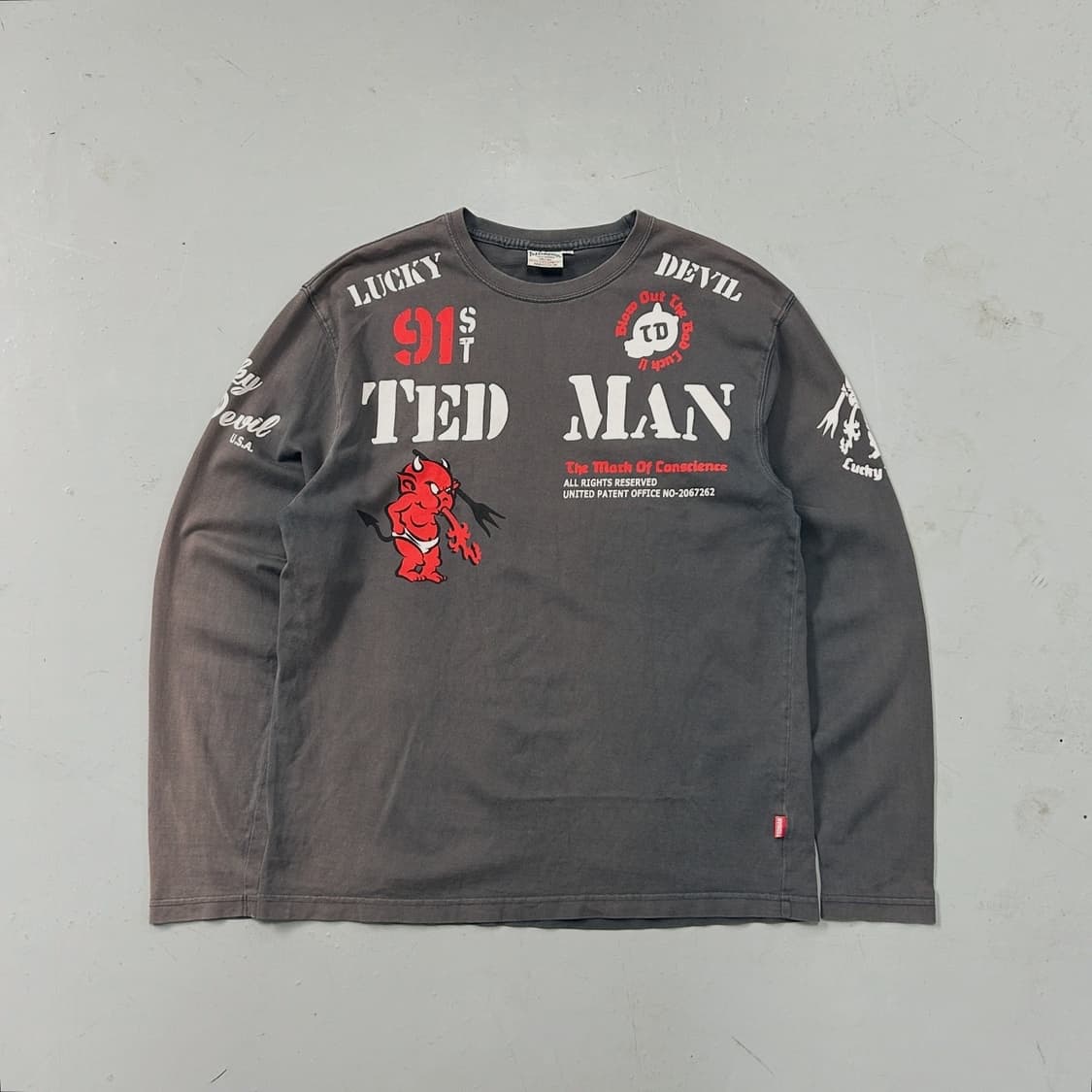 테드컴퍼니 프린팅 썬페이딩 롱슬리브  상품이미지1