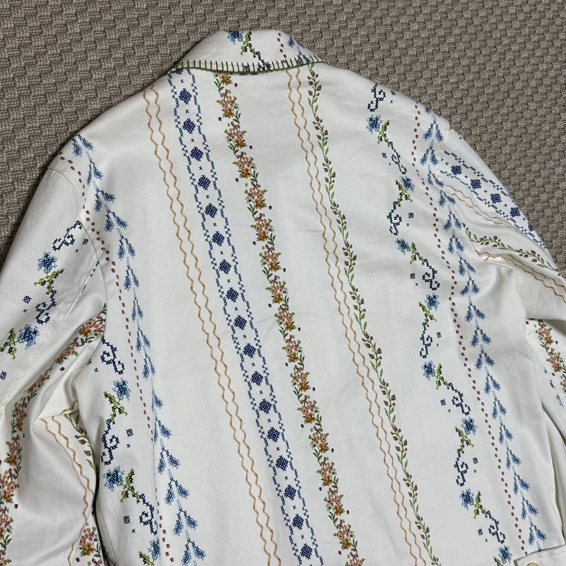 (M) Zara 자라 플라워 자켓  상품이미지6