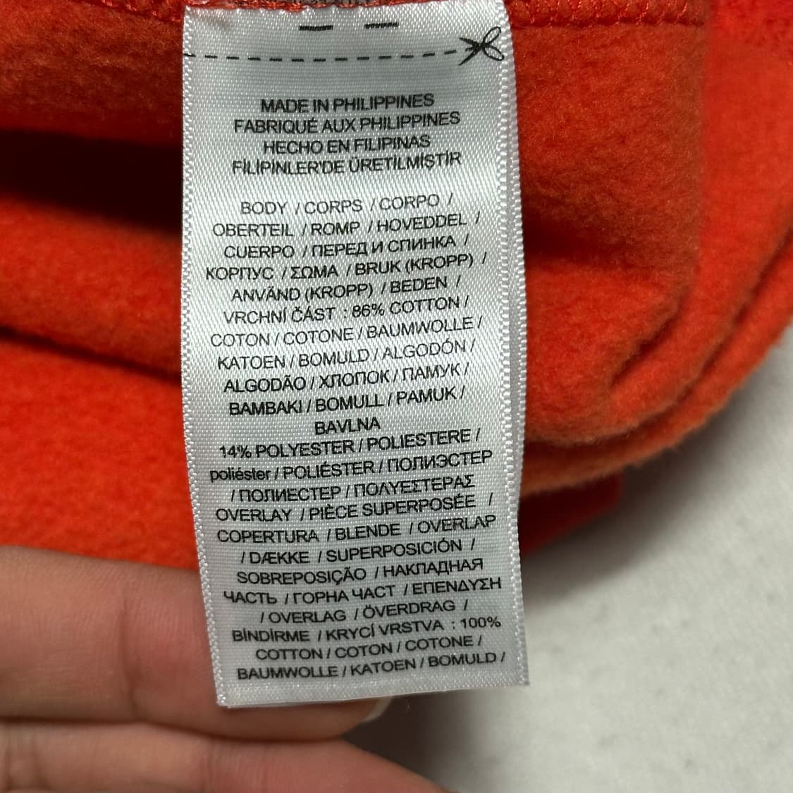 S 폴로랄프로렌 오렌지 후드집업 상품이미지5