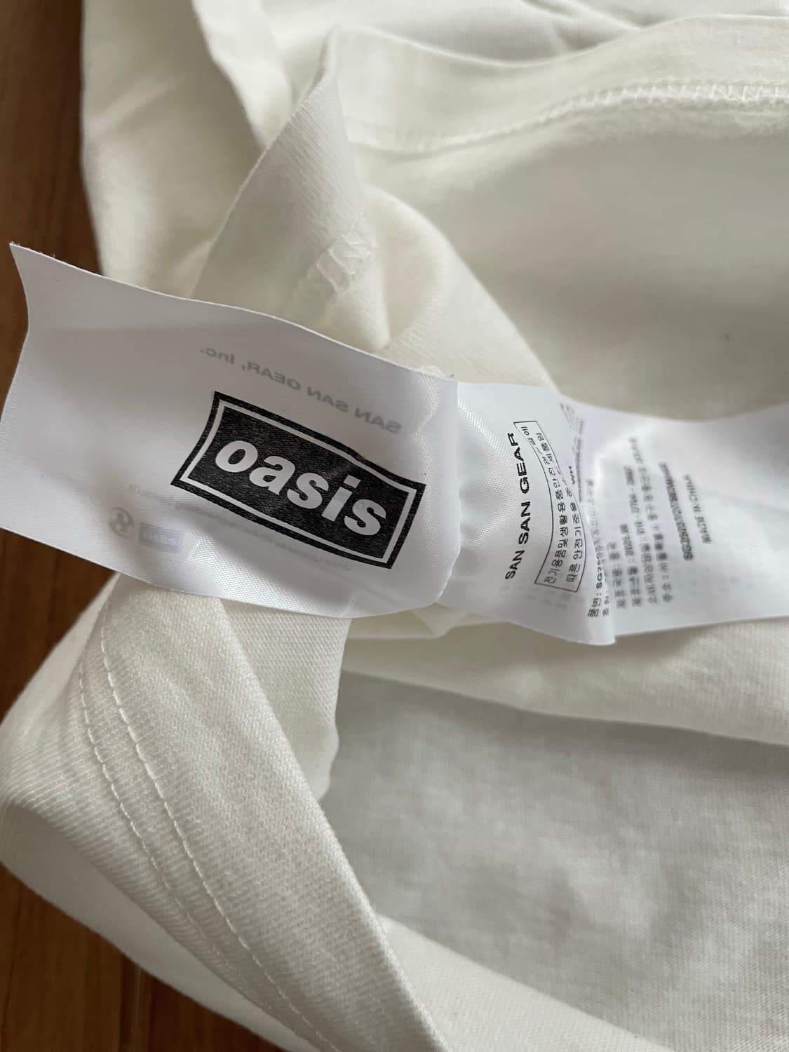 오아시스 산산기어 반팔티 / 2사이즈 상품이미지6